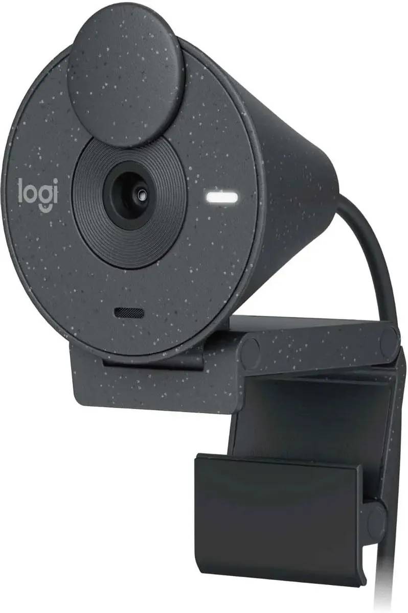 картинка Web-камера Logitech Brio 300 Full HD webcam - GRAPHITE (960-001436) от магазина КомпьютерЦентр