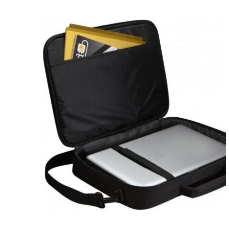 картинка Сумка CaseLogic Carrying Case Briefcase 15.6″ Black (VNCI215) от магазина КомпьютерЦентр