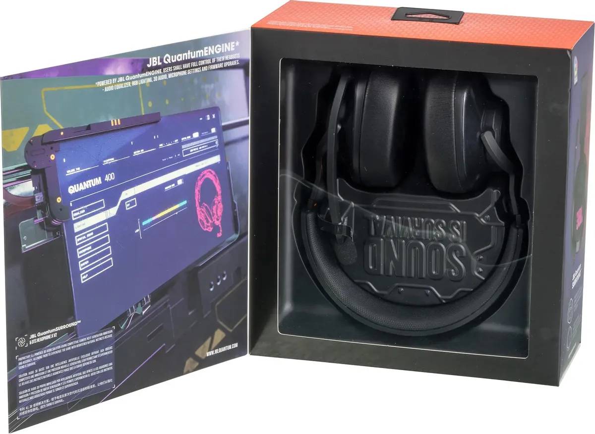 картинка Гарнитура игровая JBL Quantum 400 Black от магазина КомпьютерЦентр