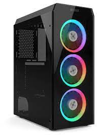 картинка Корпус Hiper HG-C106RGB ATX Black от магазина КомпьютерЦентр
