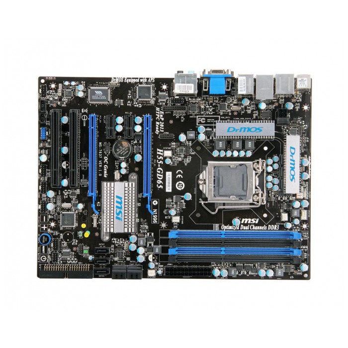 картинка Материнская плата MSI H55-GD65 от магазина КомпьютерЦентр