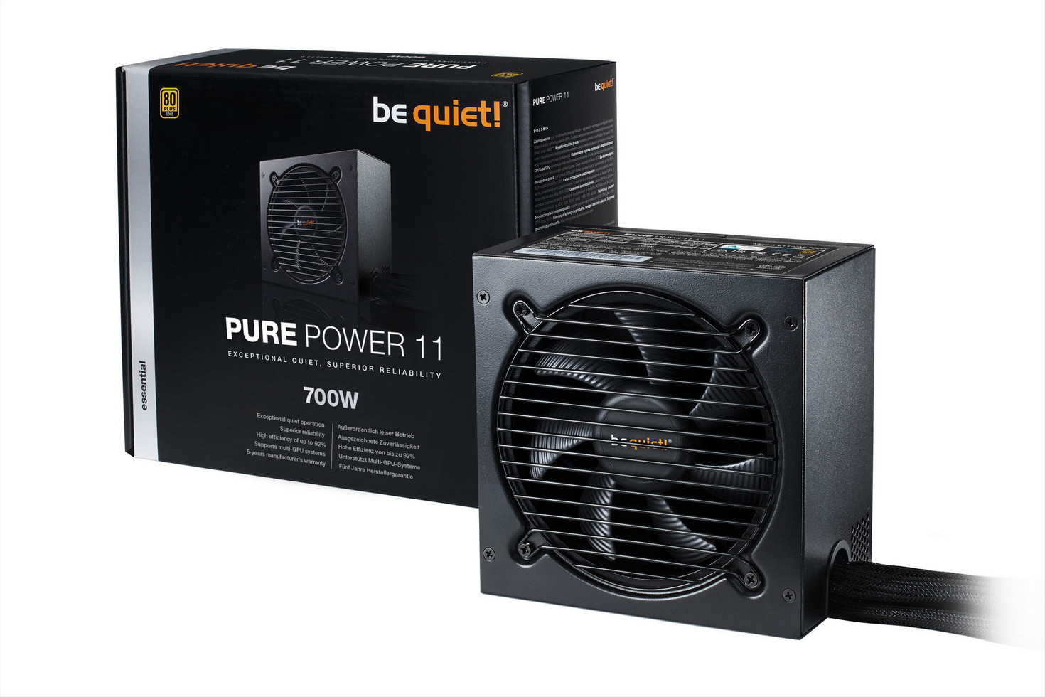 картинка Блок питания be quiet! BN295 Pure Power 11 700W от магазина КомпьютерЦентр