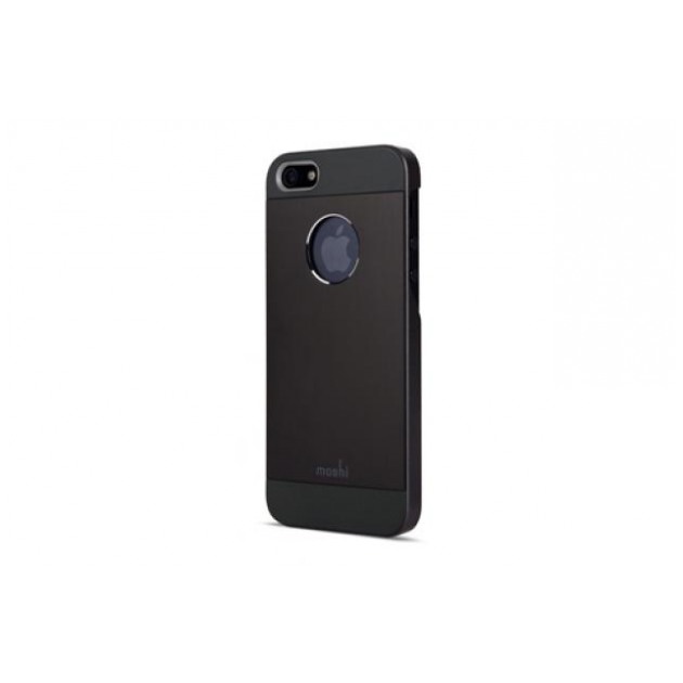 картинка Чехол Moshi iGlaze Armour Black Black for iPhone 5 (99MO061002) от магазина КомпьютерЦентр