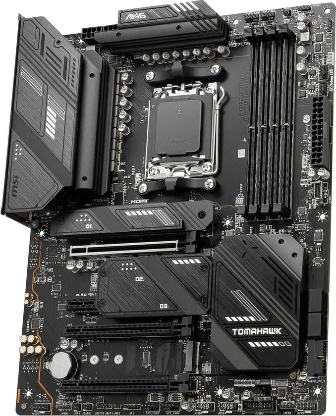 картинка Материнская плата MSI MAG X670E TOMAHAWK WIFI, X670, AM5, 4xDDR5 от магазина КомпьютерЦентр