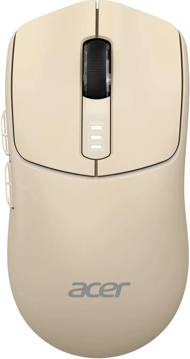 картинка Мышка Acer OMR312, беспроводная, бежевый (ZL.MCECC.037) от магазина КомпьютерЦентр