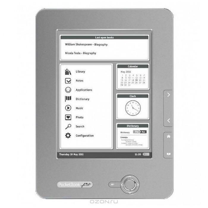 картинка Электронная книга PocketBook Pro 612 Grey (PB612-DY) от магазина КомпьютерЦентр