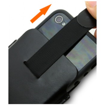 картинка Чехол Melkco Leather Case iCaller Pouch Vintage Black for iPhone 4 fit with Bumpe (APIPO4LCIC1BKIT) от магазина КомпьютерЦентр