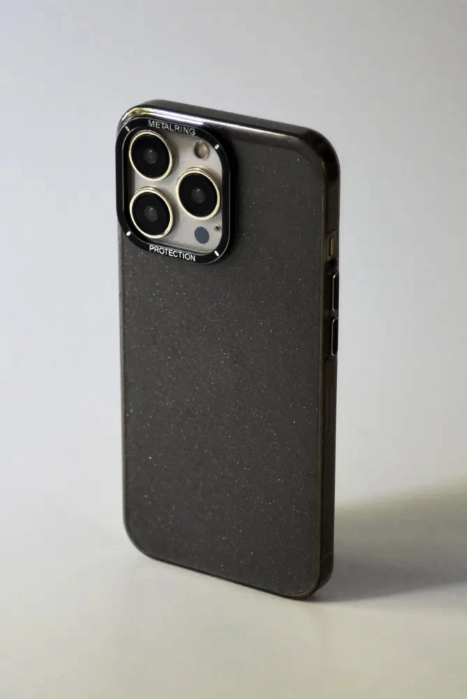 картинка Чехол Light sand Creative Case for iPhone 16 Pro Max MagSafe Black от магазина КомпьютерЦентр