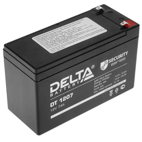 картинка Аккумулятор для ИБП Delta DT 1207 12B 7Ач от магазина КомпьютерЦентр