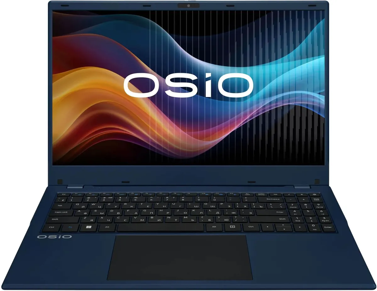 картинка Ноутбук Osio BaseLine B150i-005c 15.6'' IPS FHD/  N100/  8Gb/  512Gb SSD/  noOS/  Blue от магазина КомпьютерЦентр