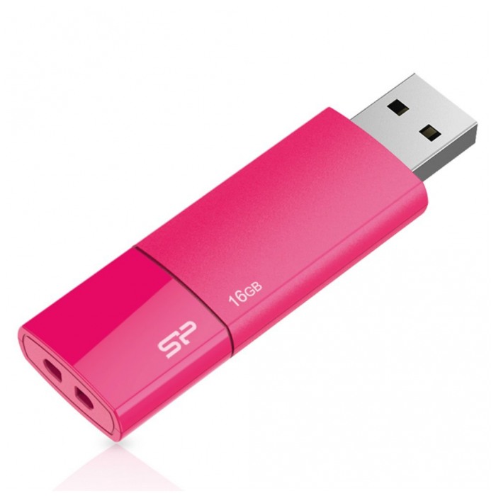 картинка Флешка USB SiliconPower 16Gb Ultima U05 Peach (SP016GBUF2U05V1H) от магазина КомпьютерЦентр
