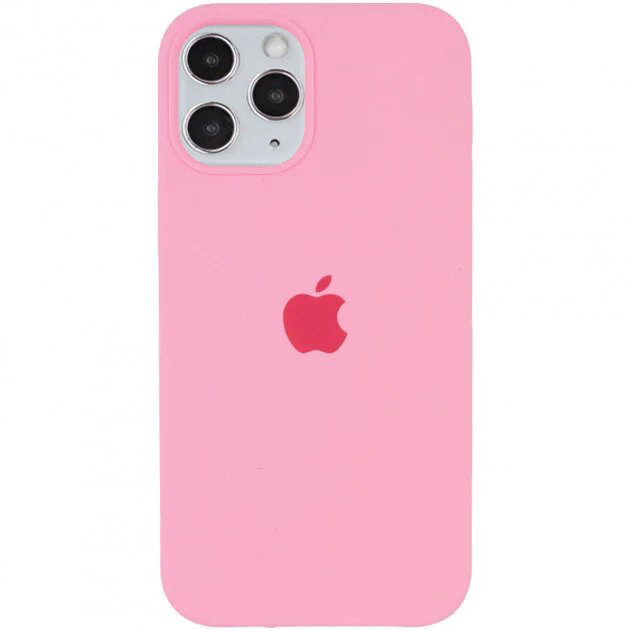 картинка Чехол Apple Silicone Case Simple for iPhone 12 Pro Max Светло-Розовый (Copy) от магазина КомпьютерЦентр