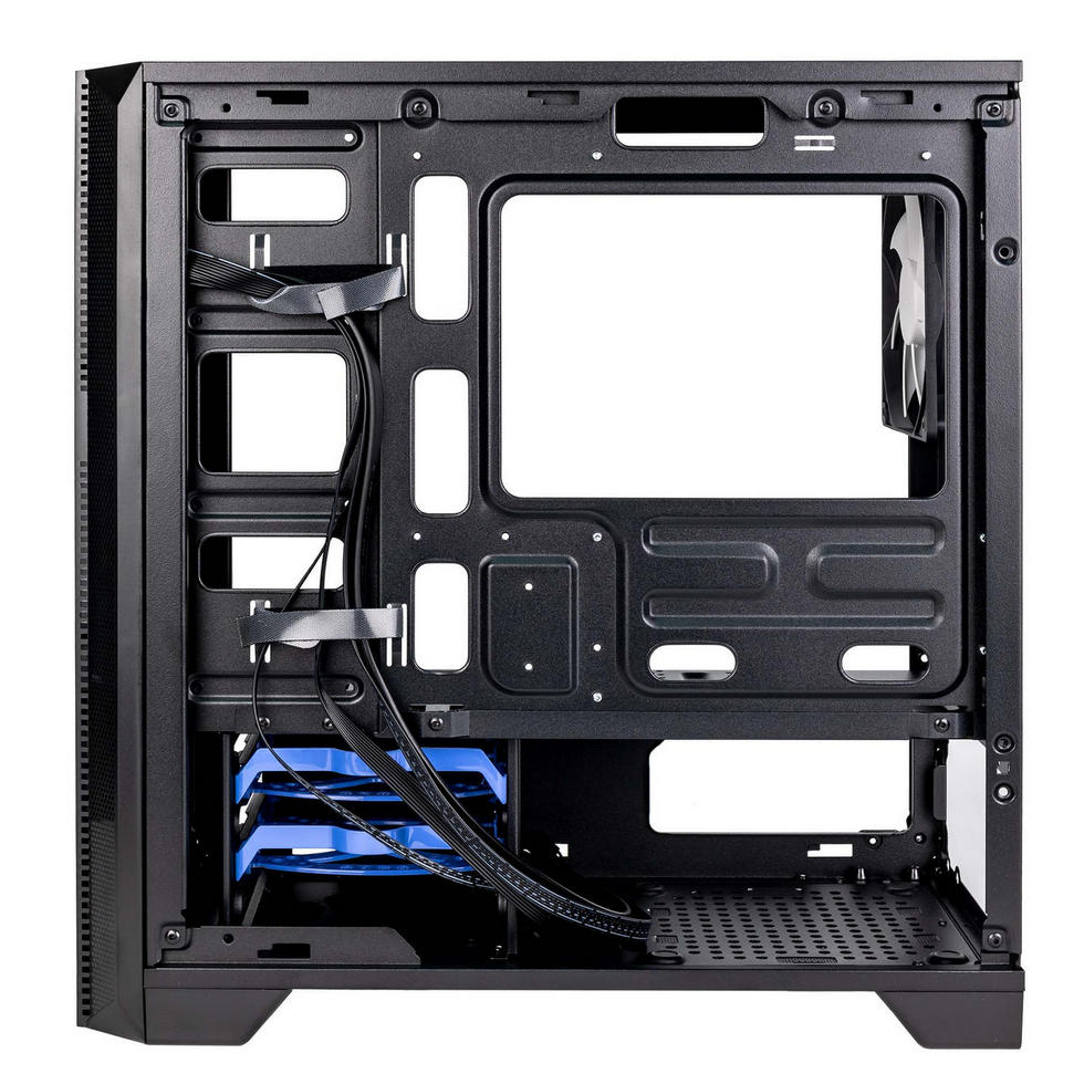 картинка Корпус Hiper H606 черный без БП mATX от магазина КомпьютерЦентр