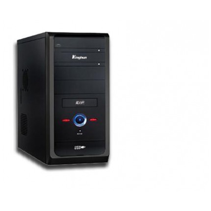 картинка Корпус Kinghun 1820D Black 450W (1820D) от магазина КомпьютерЦентр
