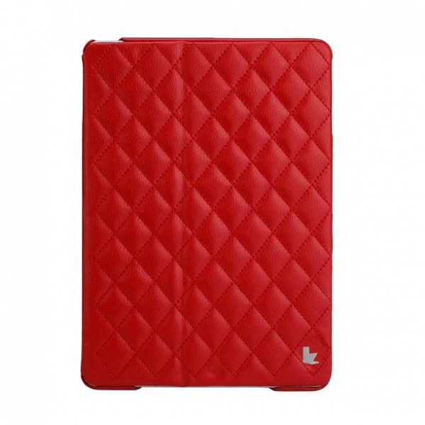 картинка Чехол Jison Case Quilted Leather Smart Case Red for iPad Air (JS-ID5-02H30) от магазина КомпьютерЦентр