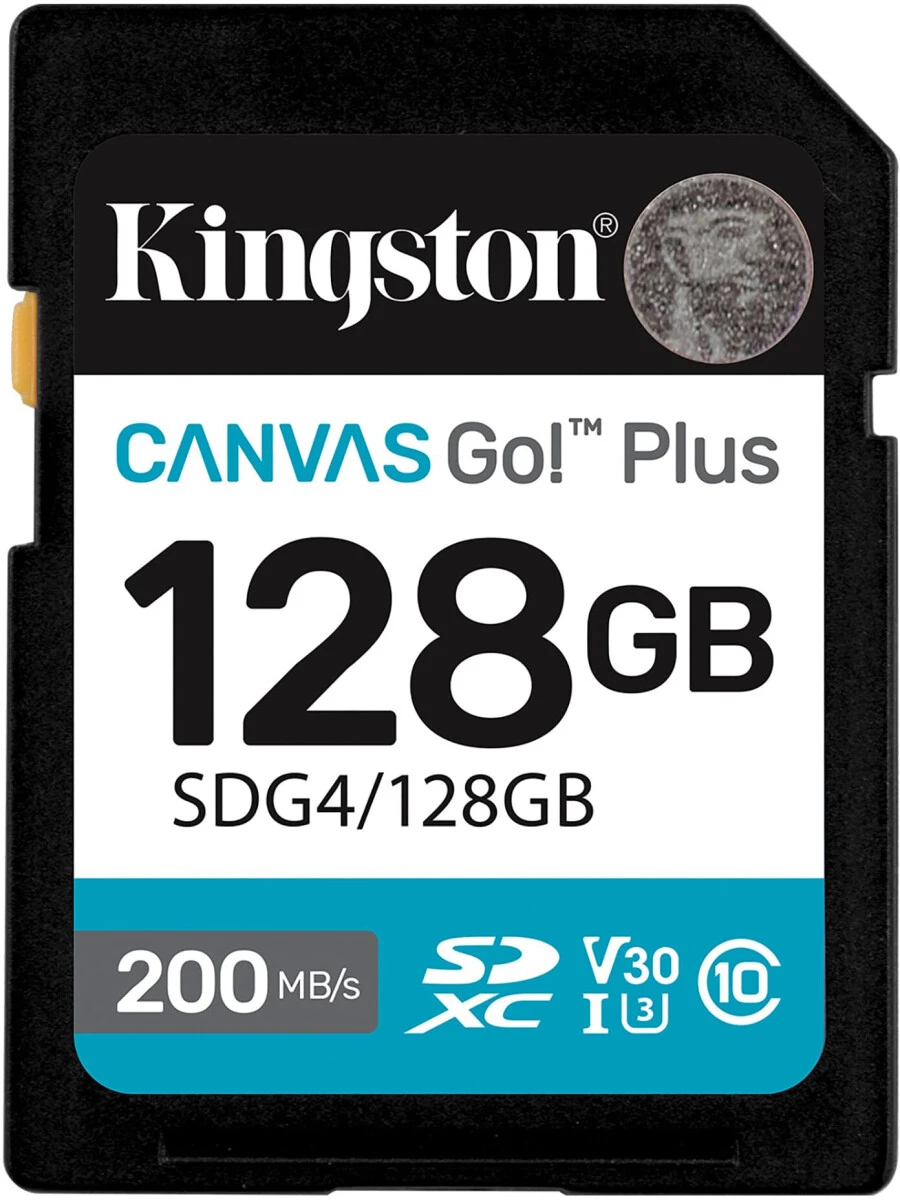 картинка Карта памяти 128GB SDXC Kingston Canvas Go! Plus V30 (SDG4/ 128GB) от магазина КомпьютерЦентр