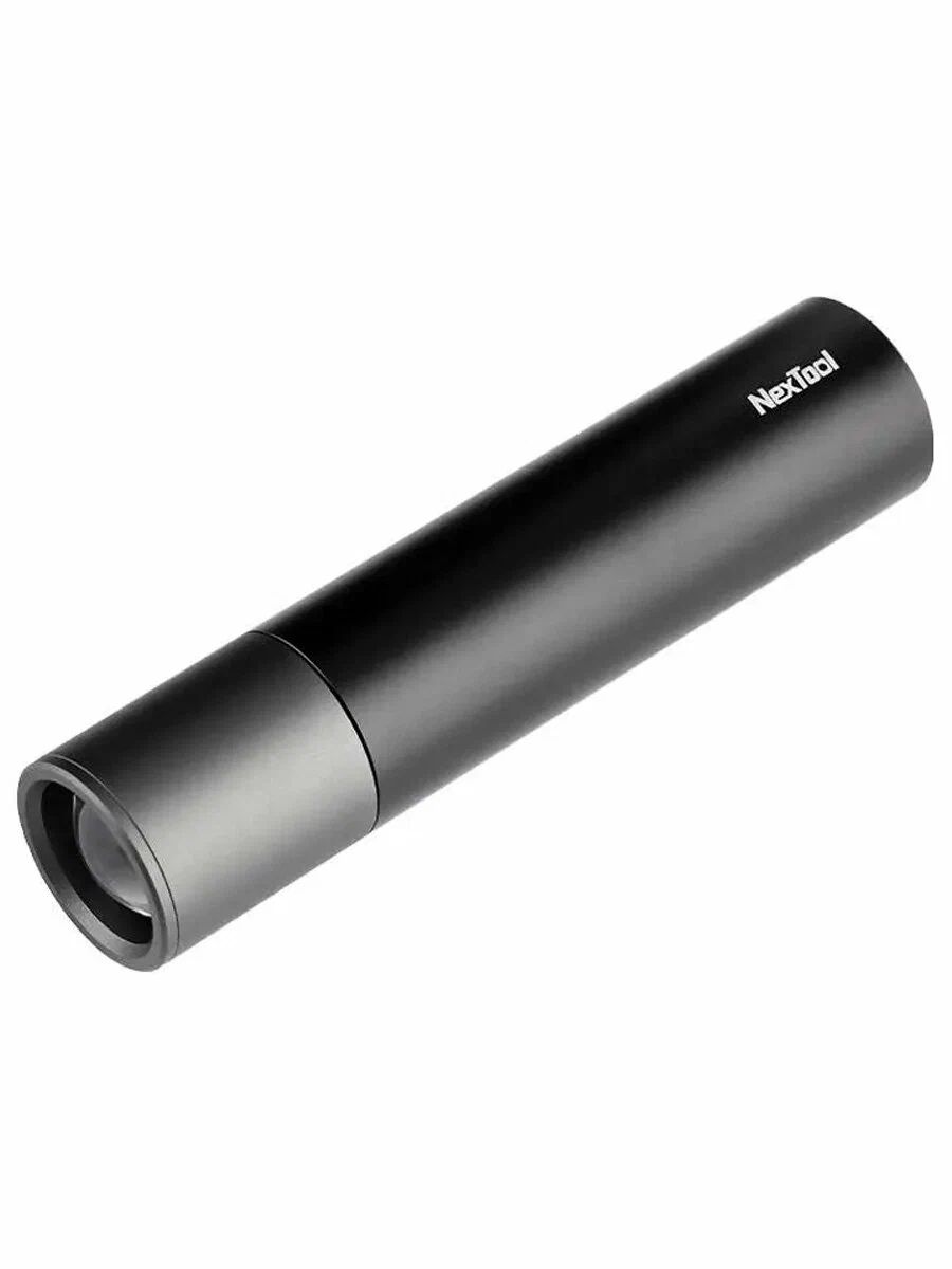 картинка Фонарик Xiaomi NexTool Zoom Flashlight NE20163 Black от магазина КомпьютерЦентр