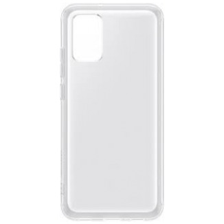 картинка Чехол Samsung для Samsung Galaxy A02s Soft Clear Cover прозрачный (EF-QA025TTEGRU) от магазина КомпьютерЦентр