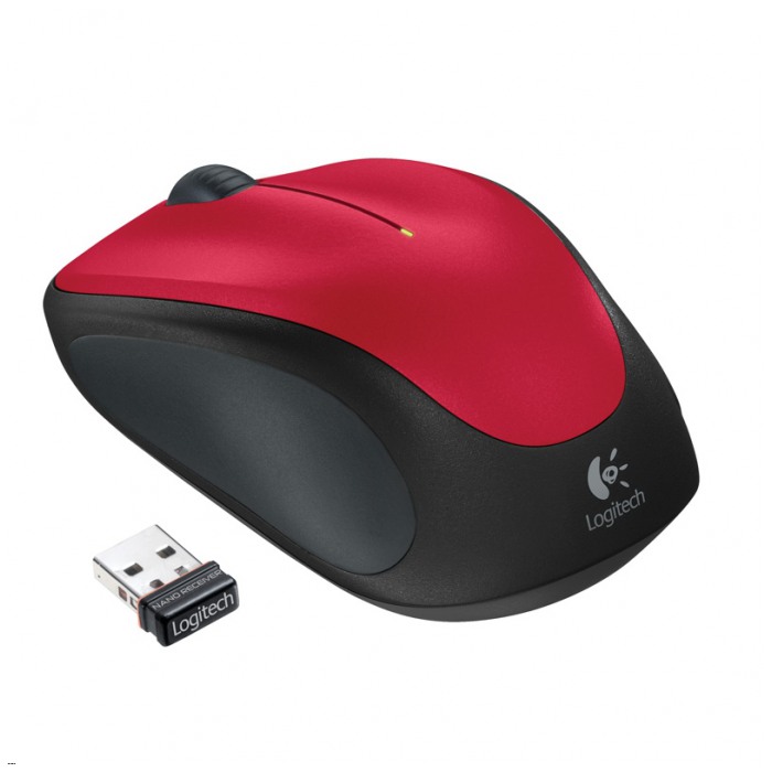 картинка Мышка Logitech M235 Wireless Red (910-002497) от магазина КомпьютерЦентр