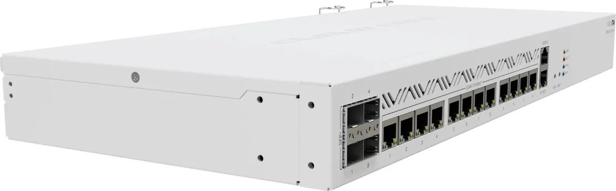 картинка Маршрутизатор MikroTik CCR2116-12G-4S+ Маршрутизатор проводной 12*1Gbit RJ45, 4*SFP+ от магазина КомпьютерЦентр