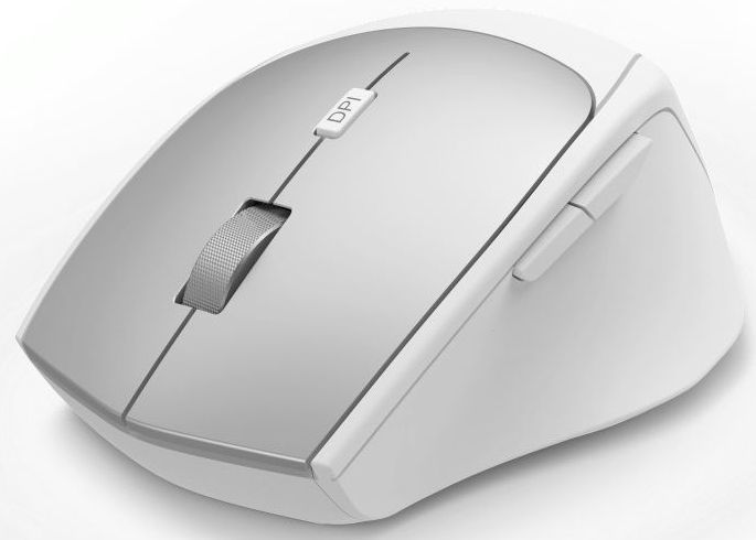 картинка Комплект Hama KMW-700 White/ Silver Wireless Slim (R1182676) от магазина КомпьютерЦентр