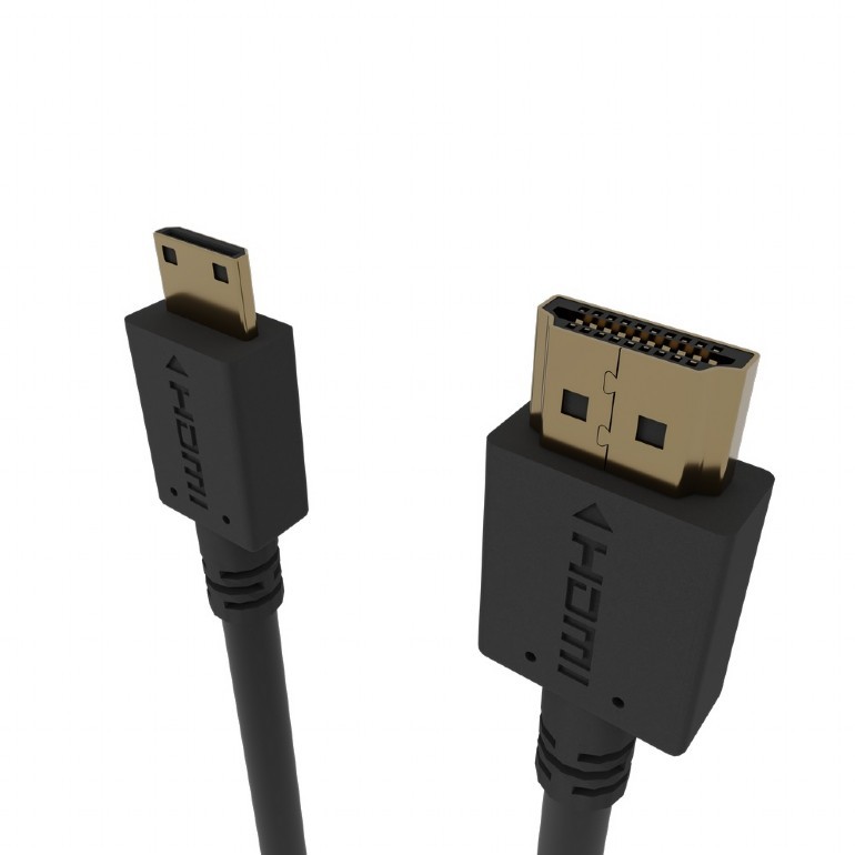 картинка Кабель HDMI-miniHDMI Gembird/ Cablexpert, 3m (CC-HDMI4C-10) v2.0, 19M/ 19M, медь, Ethernet, черный, позол.разъемы, экран от магазина КомпьютерЦентр