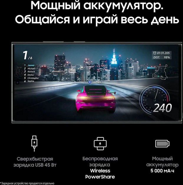 картинка Смартфон Samsung Galaxy S23 Ultra Green 6.8'' 12Gb/256Gb (SM-S918B/ DS) от магазина КомпьютерЦентр