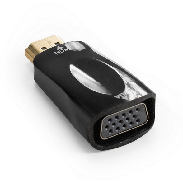 картинка Переходник HDMI-VGA ExeGate EX-A-HDMI-VGA-001 (19M/ 15F) (EX294718RUS) от магазина КомпьютерЦентр