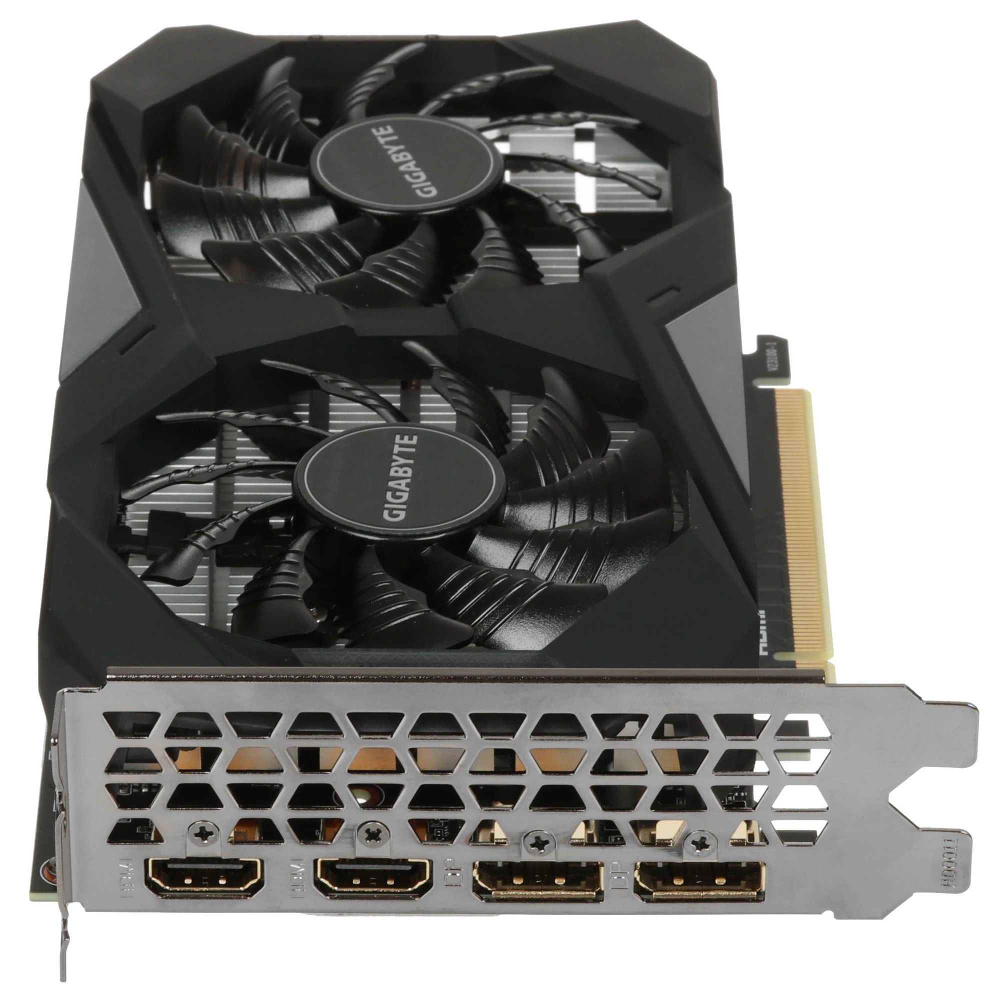 картинка Видеокарта 6Gb GDDR6 GeForce RTX 3050 Gigabyte Windforce OC PCI-E 4.0 96bit 1477/ 14000 2xHDMI/ 2xDP (GV-N3050WF2OC-6GD) от магазина КомпьютерЦентр