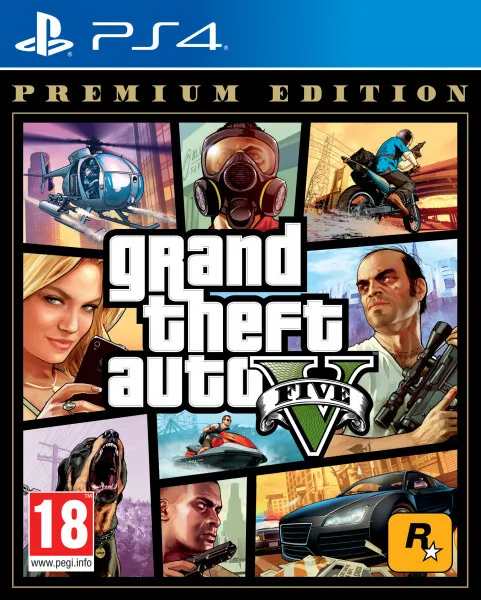 картинка Игра Grand Theft Auto V (GTA 5) (PlayStation 4, Русские субтитры) от магазина КомпьютерЦентр