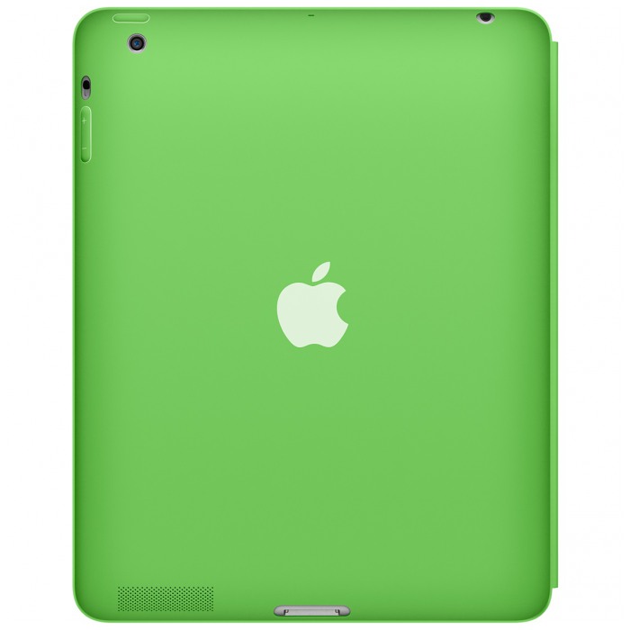 картинка Чехол Apple Smart Case Polyurethane Green for New iPad/ iPad2 (MD457ZM/ A) от магазина КомпьютерЦентр