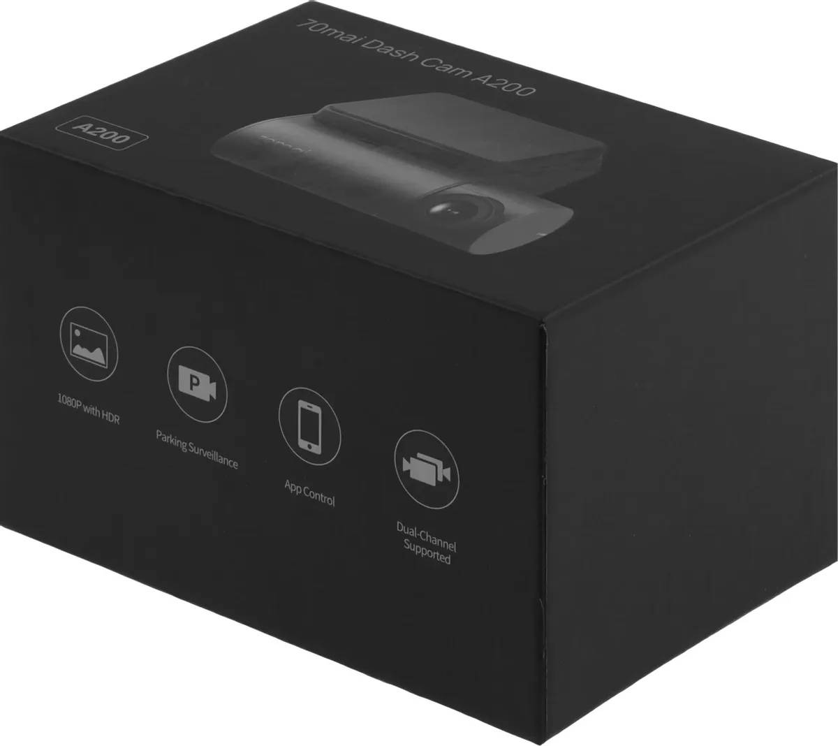 картинка Видеорегистратор 70mai A200 (1920x1080, 130°, 2'', GalaxyCore GC2093, Wi-Fi, G-сенсор, управление со смартфона) от магазина КомпьютерЦентр
