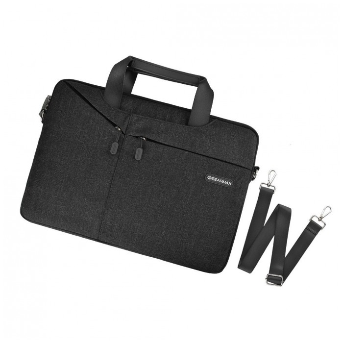 картинка Сумка Wiwu for MacBook 13'' Gent Brief Case Light Black от магазина КомпьютерЦентр