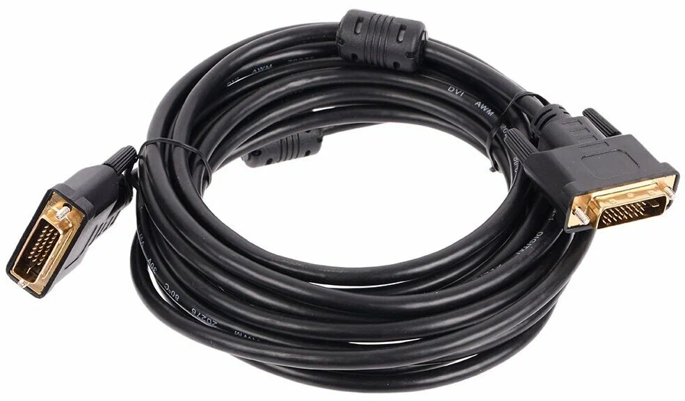 картинка Кабель DVI-D--DVI-D Dual link 25M/ 25M, 5м TV-Com (CG441D-5M) от магазина КомпьютерЦентр