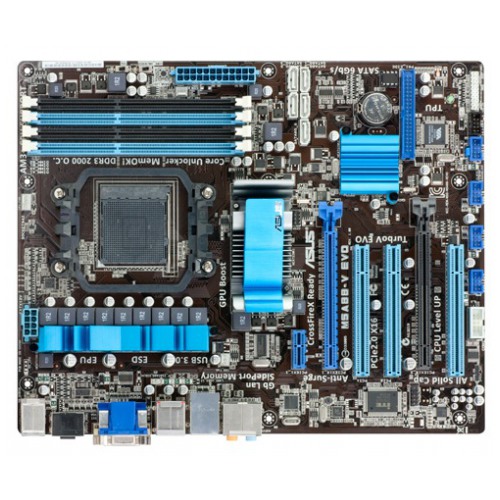 картинка Материнская плата Asus M5A88-V EVO от магазина КомпьютерЦентр