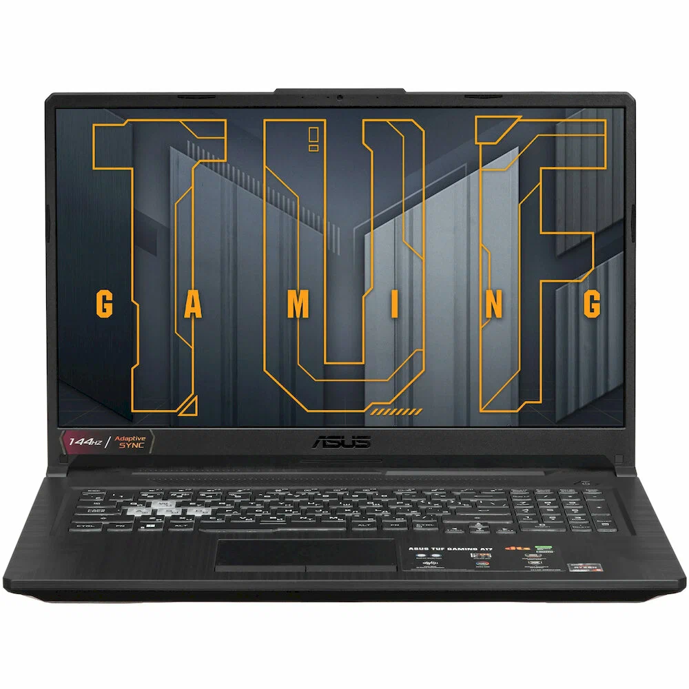 картинка Ноутбук ASUS TUF Gaming 17 (FA706NF-HX031) 17.3'' FHD/ IPS, Ryen 5 7535HS, 16ГБ, 512ГБ SSD, NVIDIA RTX 2050, DOS, Graphite Black от магазина КомпьютерЦентр