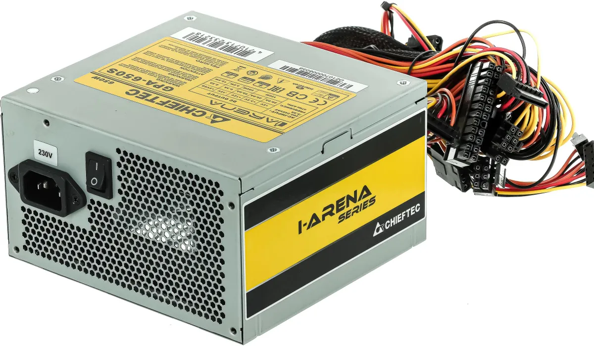 картинка Блок питания Chieftec GPA-650S 650W от магазина КомпьютерЦентр