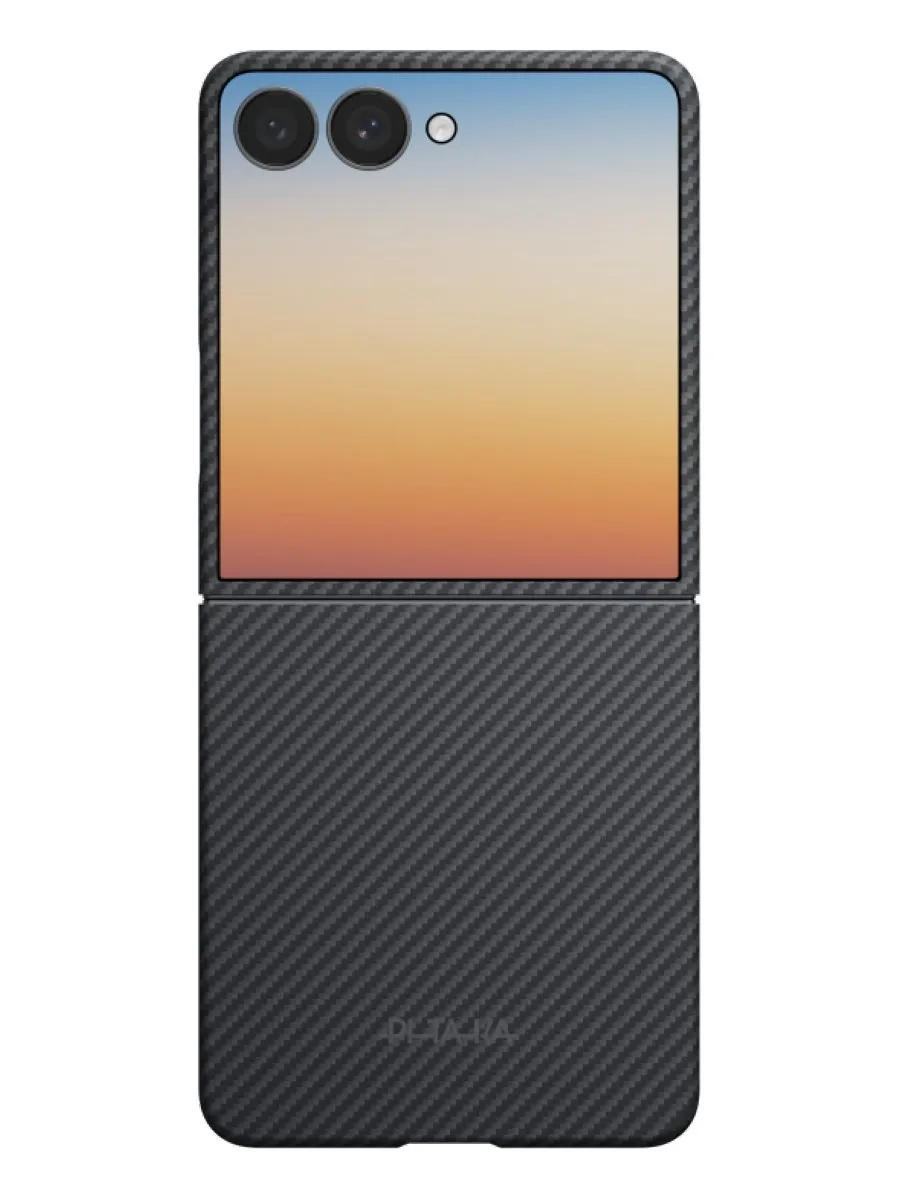 картинка Чехол Pitaka Ultra-Slim Case для Samsung Galaxy Z Flip8, Black от магазина КомпьютерЦентр