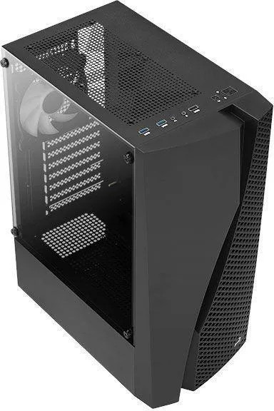 картинка Корпус Aerocool Wave-G-BK-v2 черный без БП (ACCM-PV35043.11) от магазина КомпьютерЦентр