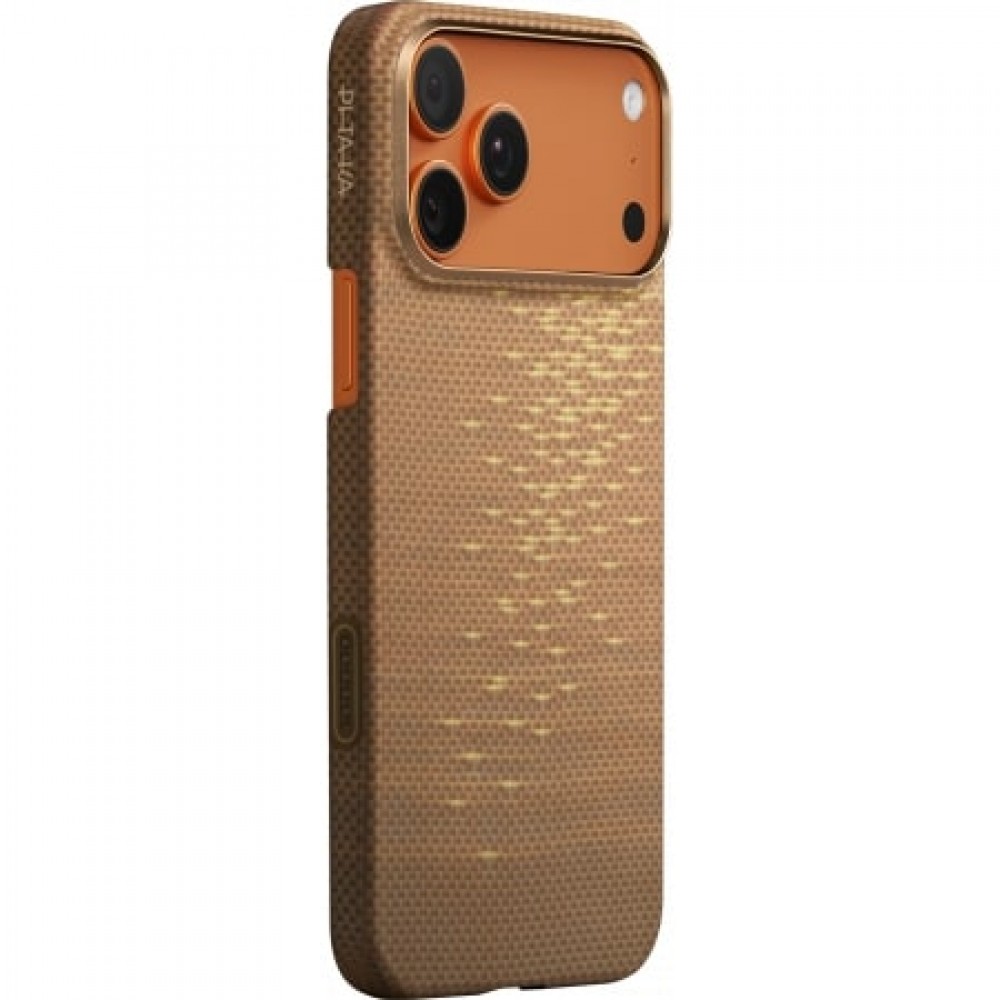 картинка Чехол Pitaka Ultra-Slim Case для iPhone 17 Pro Max 6.9'', Golden Glint от магазина КомпьютерЦентр