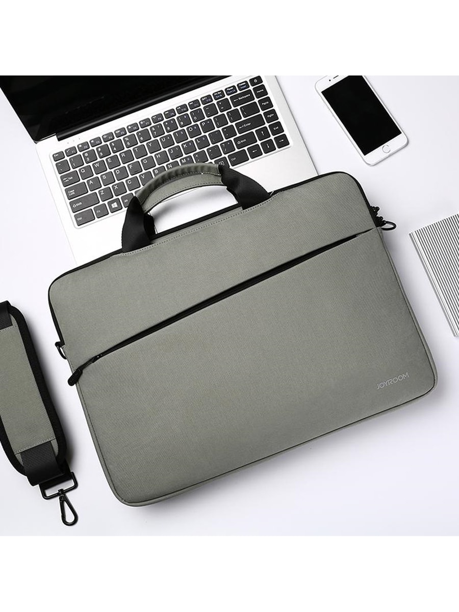 картинка Сумка для ноутбука Joyroom Elite series Laptop bag for MacBook 13.3'' Light Gray (JR-BP562) от магазина КомпьютерЦентр