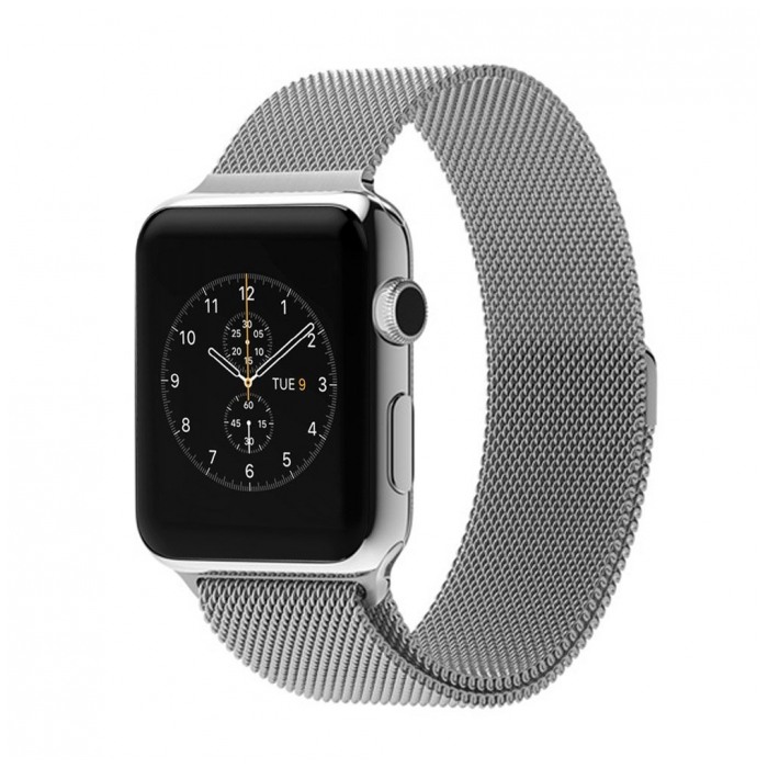 картинка Ремешок Apple Watch Milanese Loop 42mm Metal Silver от магазина КомпьютерЦентр