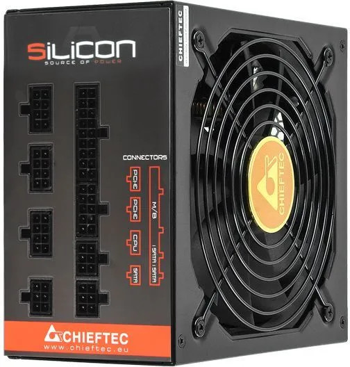 картинка Блок питания Chieftec Silicon SLC-650C 650W от магазина КомпьютерЦентр