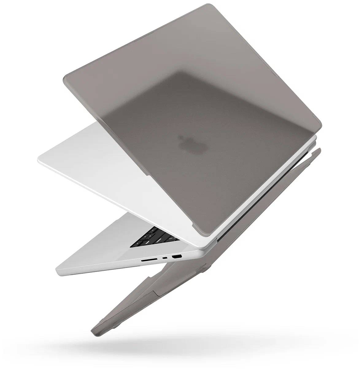 картинка Чехол Uniq CLARO для MacBook Pro 16'' (M1/ M2 MAX & PRO) (2021-2023) Matte Grey (MP16(2021)-CLAROMGRY) от магазина КомпьютерЦентр