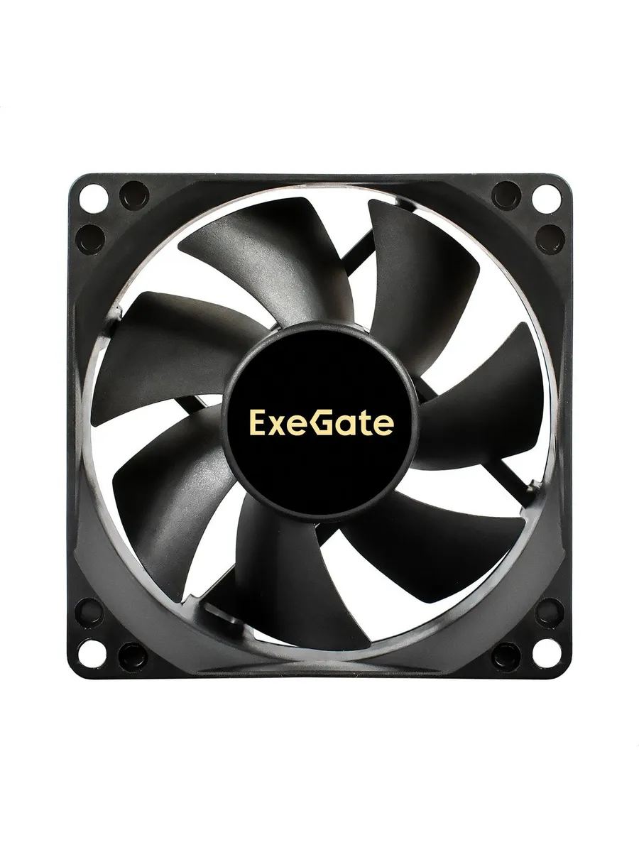 картинка Вентилятор ExeGate EX297045RUS EX08025S4P-PWM, Black от магазина КомпьютерЦентр