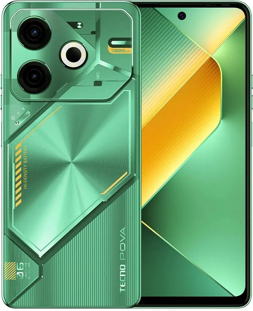 картинка Смартфон Tecno Pova 6 Neo Green 6.8'' IPS / 8Gb / 256Gb от магазина КомпьютерЦентр