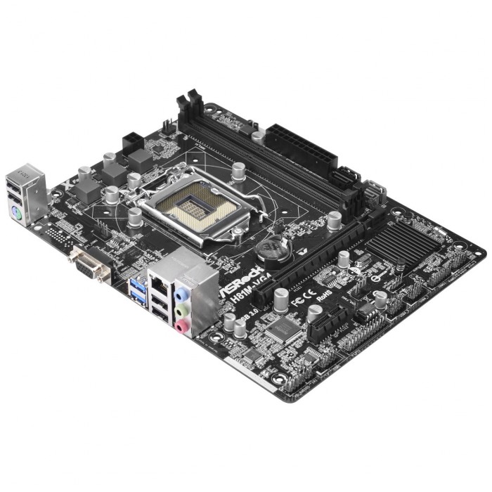 картинка Материнская плата ASRock H81M-VG4 (H81M-VG4) от магазина КомпьютерЦентр