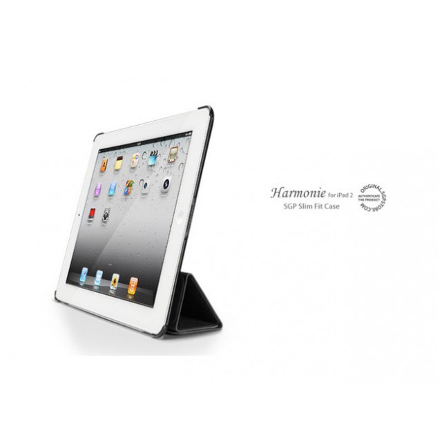 картинка Чехол SGP Hard Case Harmonie Series Black for iPad 2 (SGP07867) от магазина КомпьютерЦентр