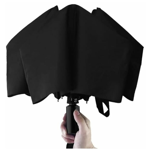 картинка Зонт Xiaomi KongGu Auto Folding Umbrella WD1 Black от магазина КомпьютерЦентр