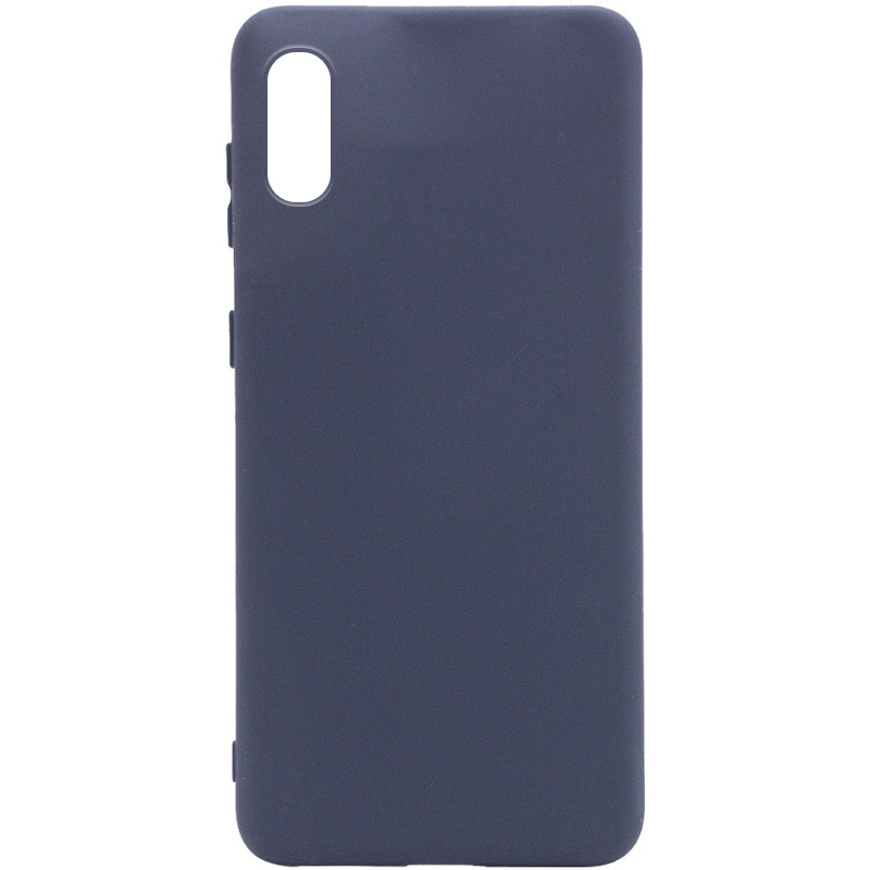 картинка Чехол силиконовый Soft Matte для Samsung A02 (2021) Gray от магазина КомпьютерЦентр